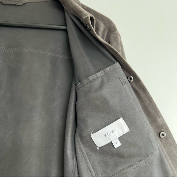 Reiss Hurricane Suede Overshirt (S) - Picture 12 of 12